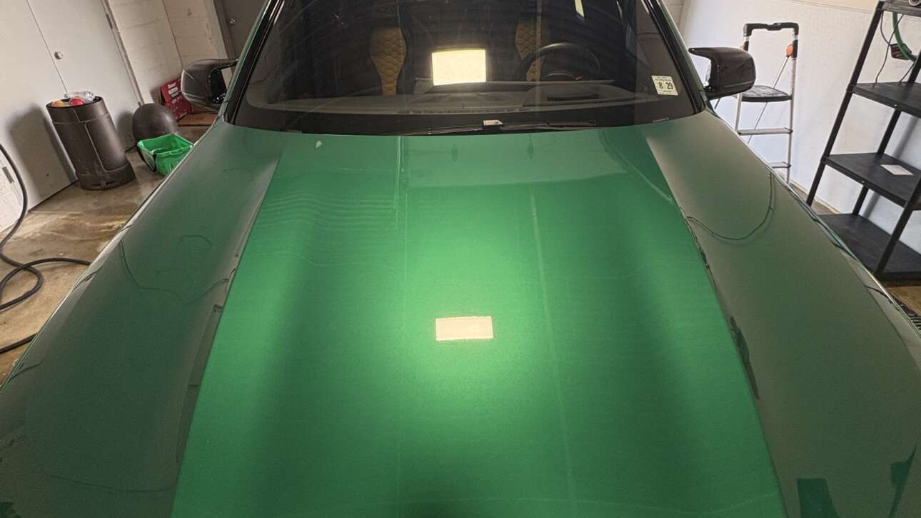 Ppf Vs Ceramic Coating Comparison On A Car At Precision Auto Spa In Fairfield Nj
